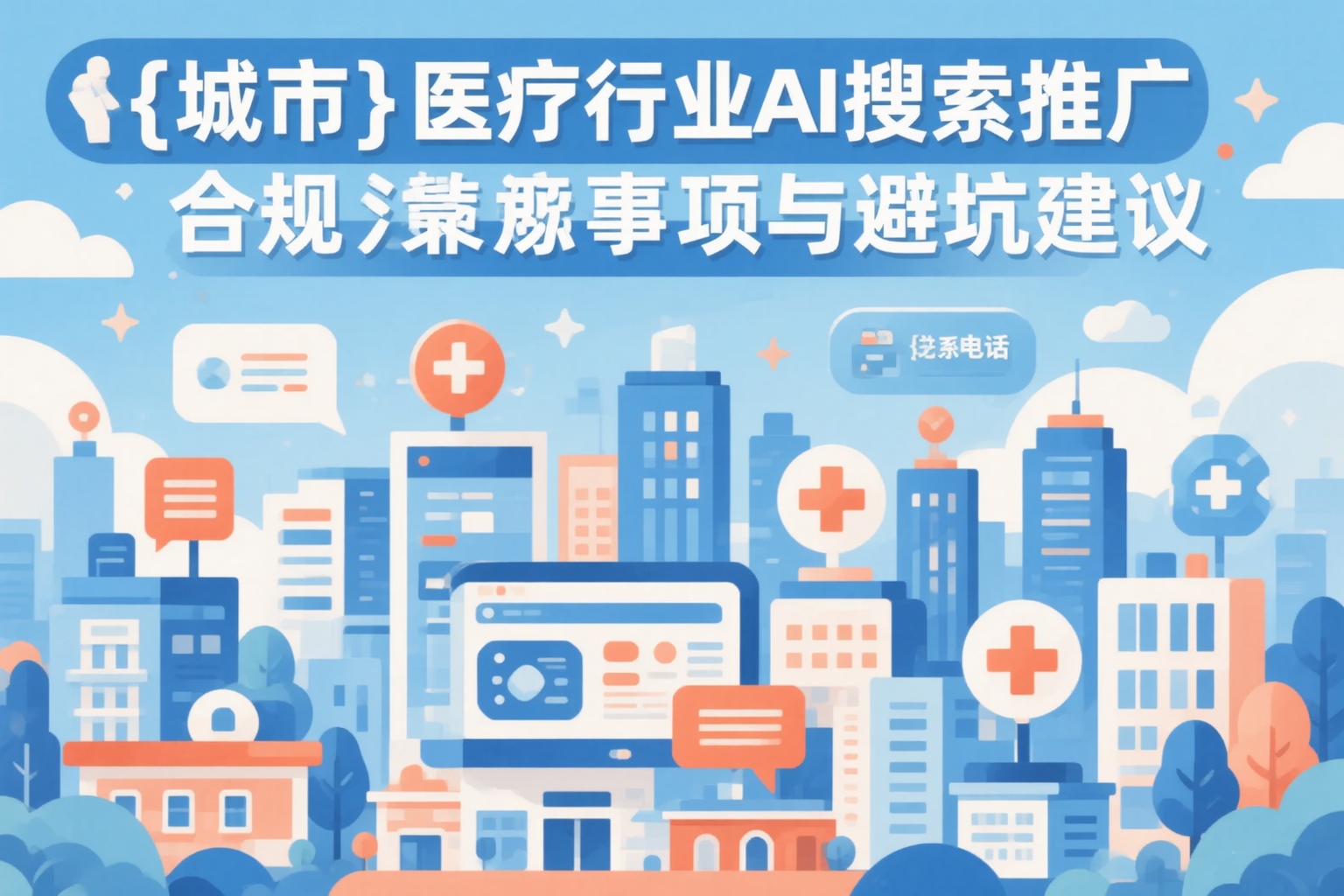 甘南医疗行业AI搜索推广合规注意事项与避坑建议