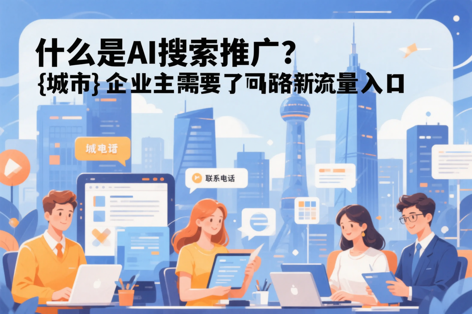 什么是AI搜索推广？甘南企业主需要了解的新流量入口